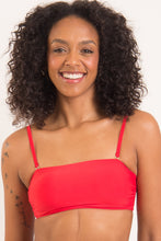 Załaduj obraz do przeglądarki galerii, Gallery: Rio De Sol Top Bikini Top Rouge Bandeau-Reto
