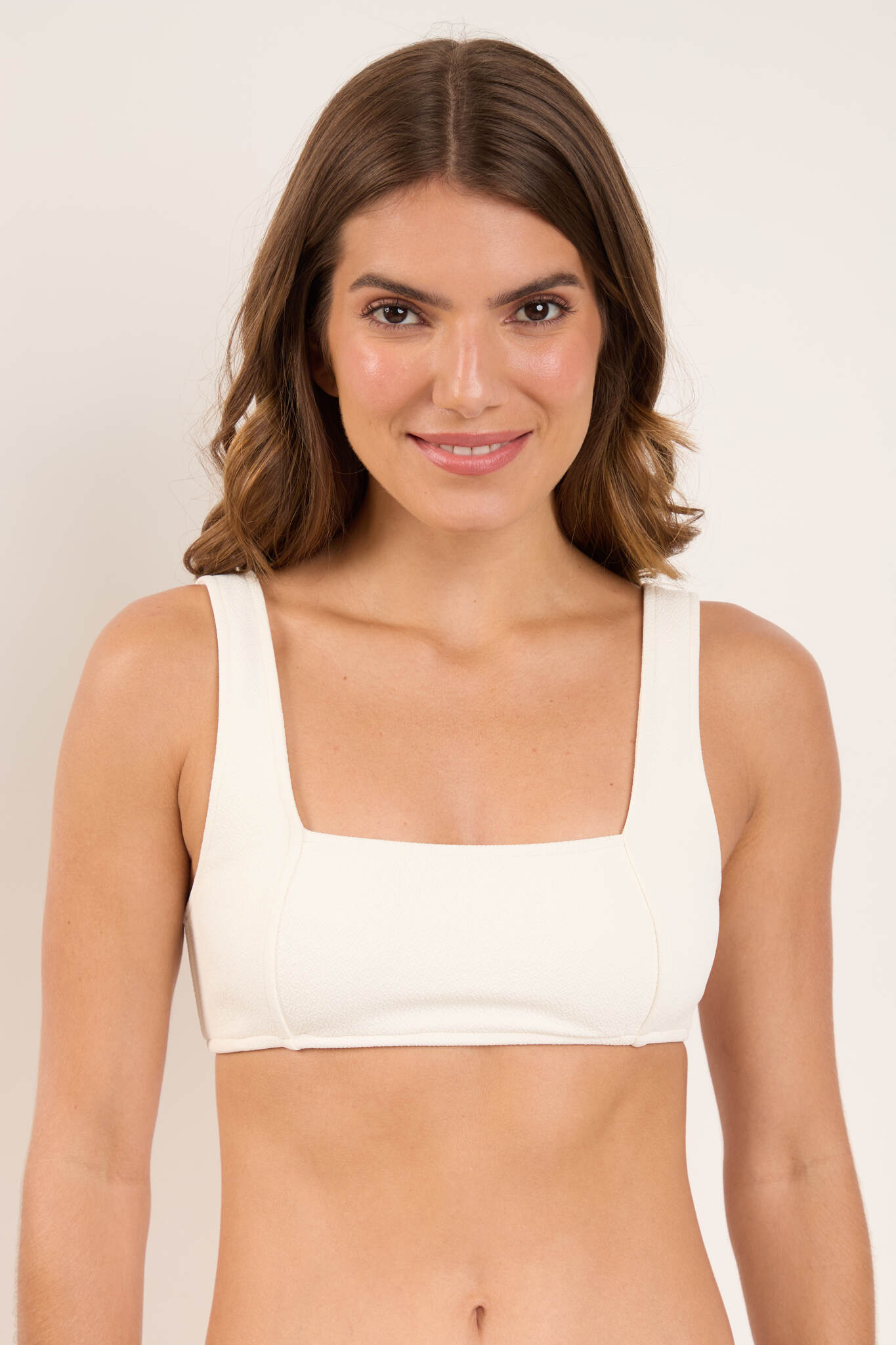 Gallery: Rio De Sol Top Bikini Top Sand-Chantilly Mary