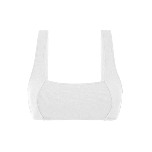 Product Front: Rio De Sol Top Bikini Top Sand-White Mary