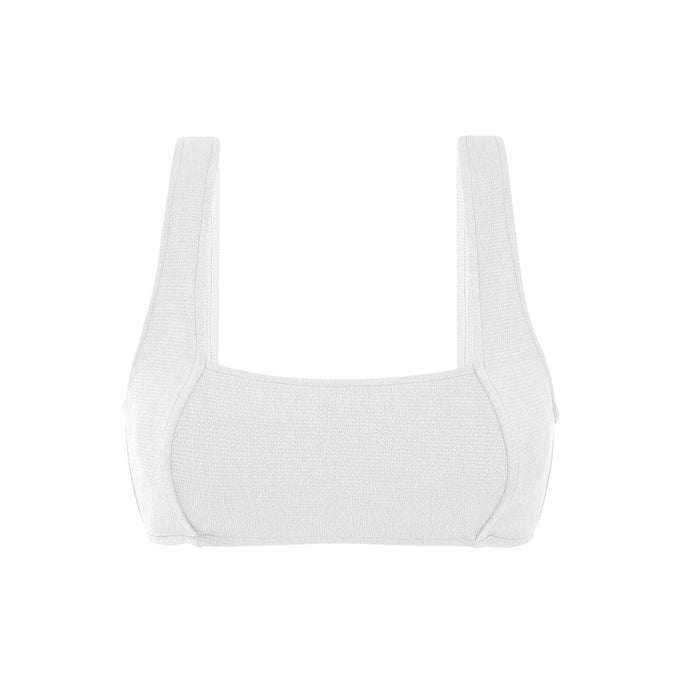 Product Front: Rio De Sol Top Bikini Top Sand-White Mary