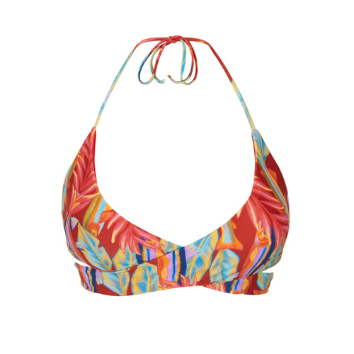 Product Front: Rio De Sol Top Bikini Top Sea-Bloom Kate