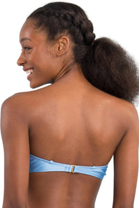 Image 07: Rio De Sol Top Bikini Top Shimmer-Baltic-Sea Bandeau-Joy