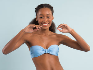 Image 08: Rio De Sol Top Bikini Top Shimmer-Baltic-Sea Bandeau-Joy