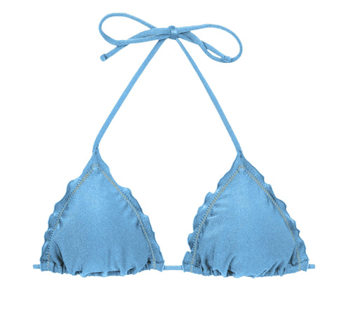 Product Front: Rio De Sol Top Bikini Top Shimmer-Baltic-Sea Frufru