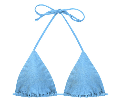 Product Front: Rio De Sol Top Bikini Top Shimmer-Baltic-Sea Tri-Inv