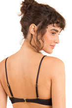 Załaduj obraz do przeglądarki galerii, Image 07: Rio De Sol Top Bikini Top Shimmer-Black Bandeau-Joy
