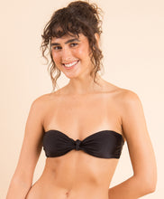 Załaduj obraz do przeglądarki galerii, Image 08: Rio De Sol Top Bikini Top Shimmer-Black Bandeau-Joy
