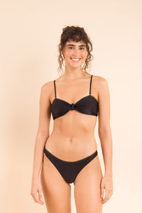 Image 12: Rio De Sol Top Bikini Top Shimmer-Black Bandeau-Joy