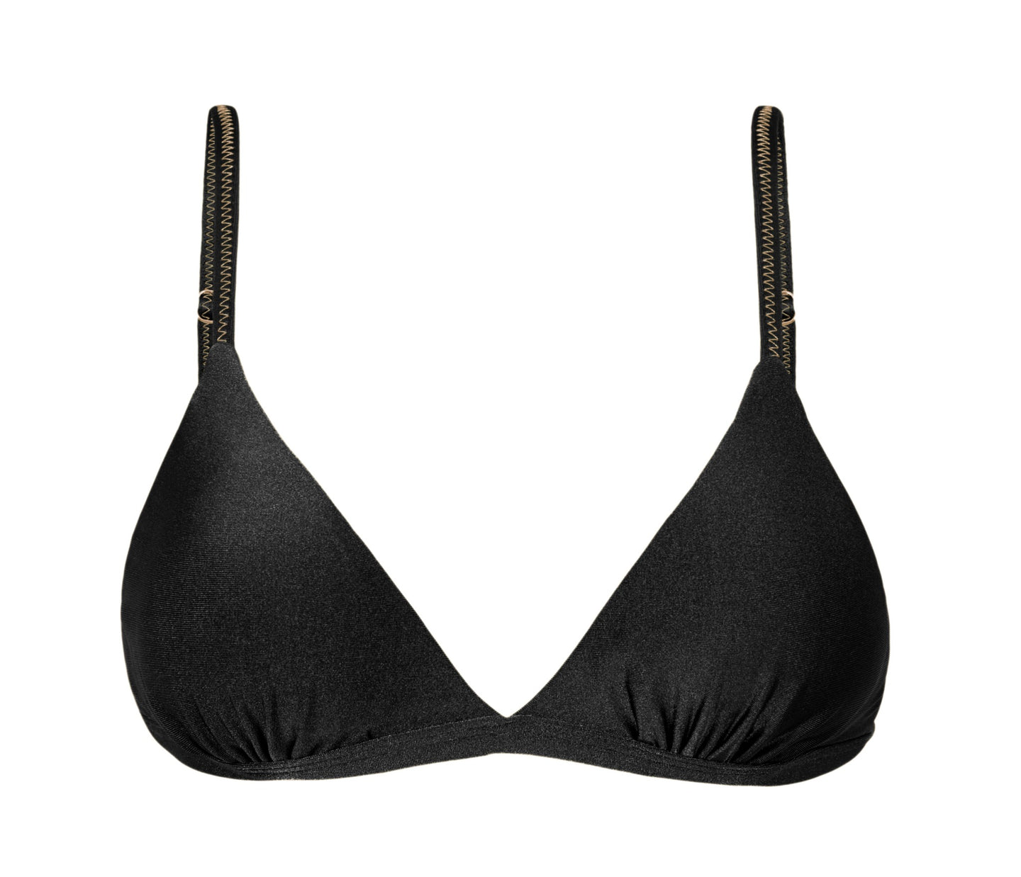 Product Front: Rio De Sol Top Bikini Top Shimmer-Black Tri-Fixo