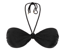 Załaduj obraz do przeglądarki galerii, Product Front: Rio De Sol Top Bikini Top Shimmer-Black Twist

