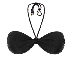 Product Front: Rio De Sol Top Bikini Top Shimmer-Black Twist