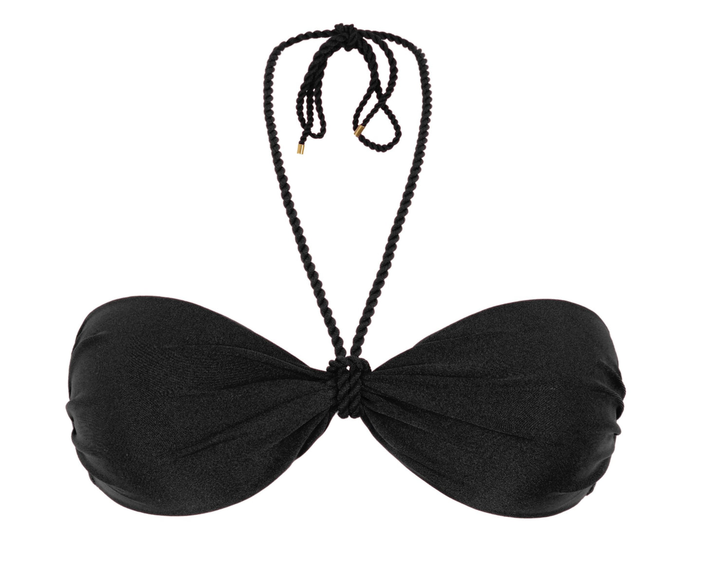 Product Front: Rio De Sol Top Bikini Top Shimmer-Black Twist