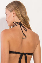 Załaduj obraz do przeglądarki galerii, Image 07: Rio De Sol Top Bikini Top Shimmer-Black Twist
