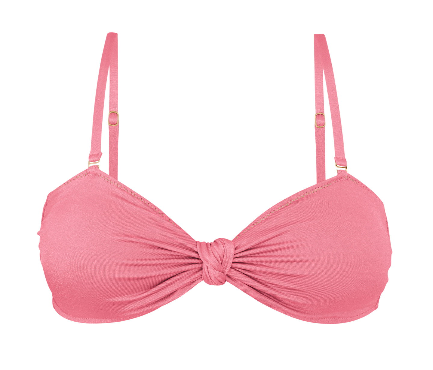 Product Front: Rio De Sol Top Bikini Top Shimmer-Confetti Bandeau-Joy