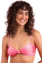 Załaduj obraz do przeglądarki galerii, Gallery: Rio De Sol Top Bikini Top Shimmer-Confetti Bandeau-Joy

