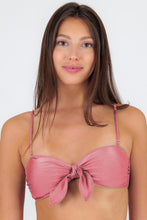 Załaduj obraz do przeglądarki galerii, Gallery: Rio De Sol Top Bikini Top Shimmer-Confetti Bandeau-Knot
