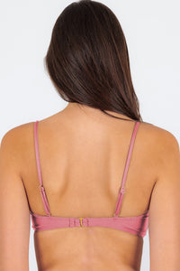 Image 06: Rio De Sol Top Bikini Top Shimmer-Confetti Bandeau-Knot