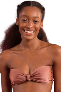 Gallery: Rio De Sol Top Bikini Top Shimmer-Copper Bandeau-Joy