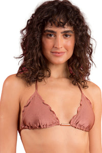 Gallery: Rio De Sol Top Bikini Top Shimmer-Copper Frufru