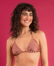 Załaduj obraz do przeglądarki galerii, Image 09: Rio De Sol Top Bikini Top Shimmer-Copper Frufru
