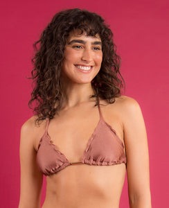 Image 09: Rio De Sol Top Bikini Top Shimmer-Copper Frufru