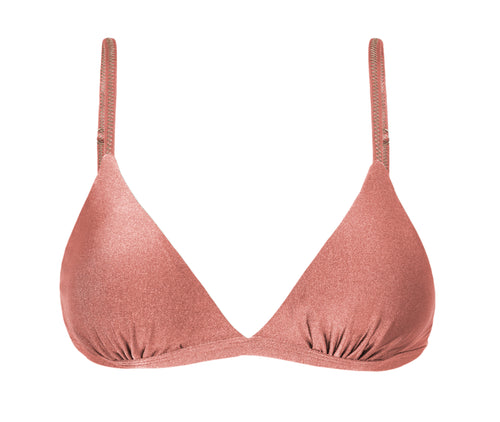 Product Front: Rio De Sol Top Bikini Top Shimmer-Copper Tri-Fixo