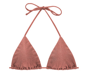 Product Front: Rio De Sol Top Bikini Top Shimmer-Copper Tri-Inv
