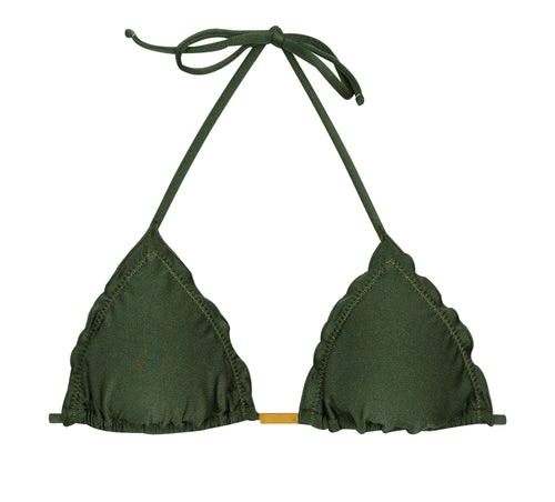 Product Front: Rio De Sol Top Bikini Top Shimmer-Croco Frufru