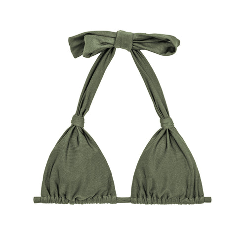 Product Front: Rio De Sol Top Bikini Top Shimmer-Croco Mel