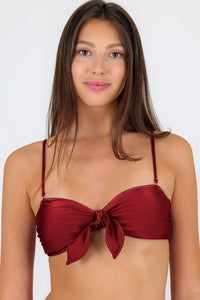 Gallery: Rio De Sol Top Bikini Top Shimmer-Divino Bandeau-Knot