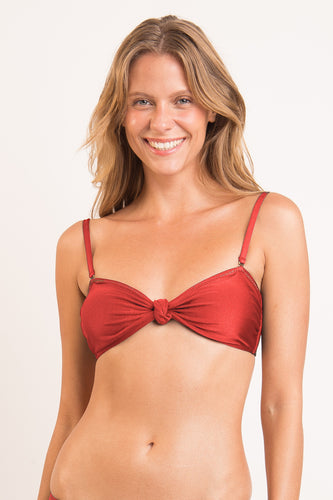 Gallery: Rio De Sol Top Bikini Top Shimmer-Liquor Bandeau-Joy