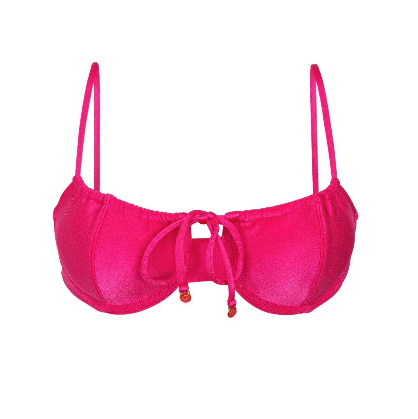 Product Front: Rio De Sol Top Bikini Top Shimmer-Olinda Balconet-Tie