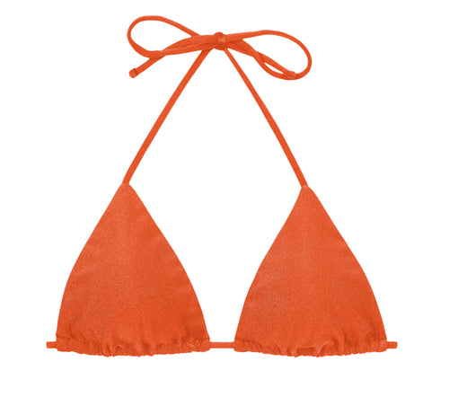 Product Front: Rio De Sol Top Bikini Top Shimmer-Paprica Tri-Inv