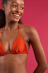 Image 08: Rio De Sol Top Bikini Top Shimmer-Paprica Tri-Inv