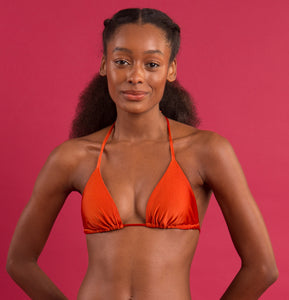 Image 09: Rio De Sol Top Bikini Top Shimmer-Paprica Tri-Inv