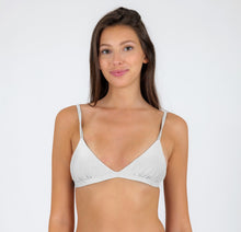 Załaduj obraz do przeglądarki galerii, Gallery: Rio De Sol Top Bikini Top Shimmer-White Tri-Fixo
