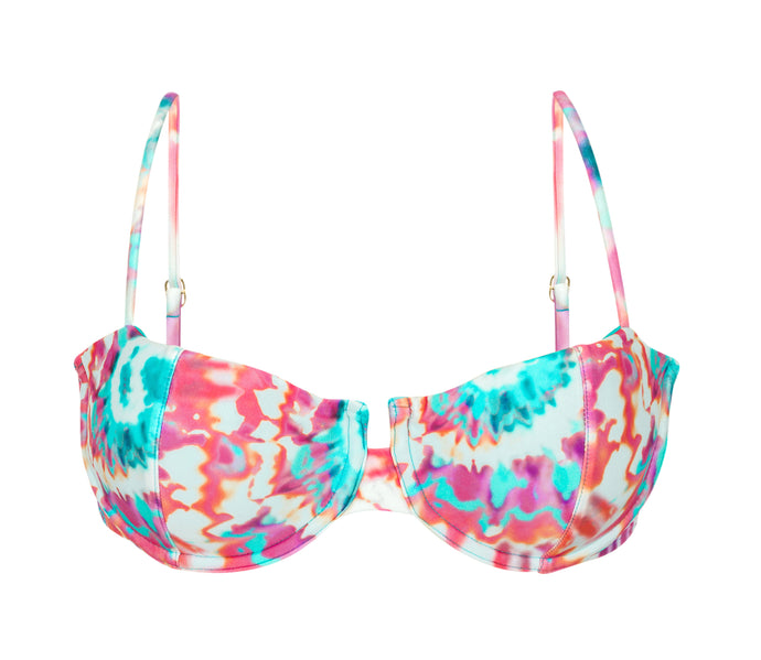 Product Front: Rio De Sol Top Bikini Top Splash Balconet