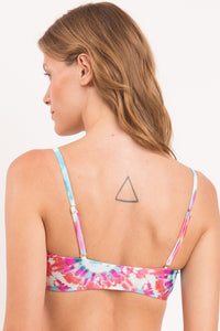 Image 07: Rio De Sol Top Bikini Top Splash Bandeau-Reto