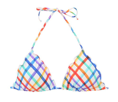 Product Front: Rio De Sol Top Bikini Top Square Frufru