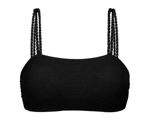 Product Front: Rio De Sol Top Bikini Top St-Tpz-Black Reto