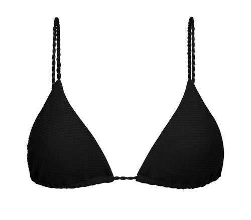 Product Front: Rio De Sol Top Bikini Top St-Tpz-Black Tri-Inv