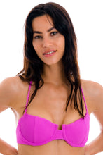 Załaduj obraz do przeglądarki galerii, Gallery: Rio De Sol Top Bikini Top St-Tpz-Pink Balconet
