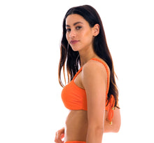 Załaduj obraz do przeglądarki galerii, Image 08: Rio De Sol Top Bikini Top St-Tpz-Tangerina Reto
