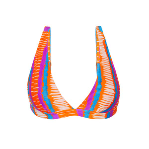 Product Front: Rio De Sol Top Bikini Top Stripes Alba
