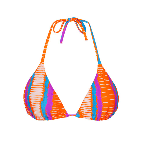 Product Front: Rio De Sol Top Bikini Top Stripes Tri-Inv