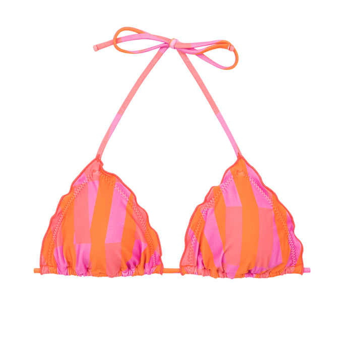 Product Front: Rio De Sol Top Bikini Top Sunrise Frufru