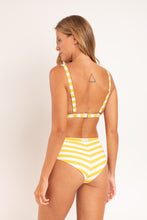 Załaduj obraz do przeglądarki galerii, Model Back: Rio De Sol Top Bikini Top Sunshine Alba
