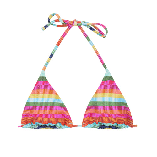 Product Front: Rio De Sol Top Bikini Top Supercolor Tri-Inv