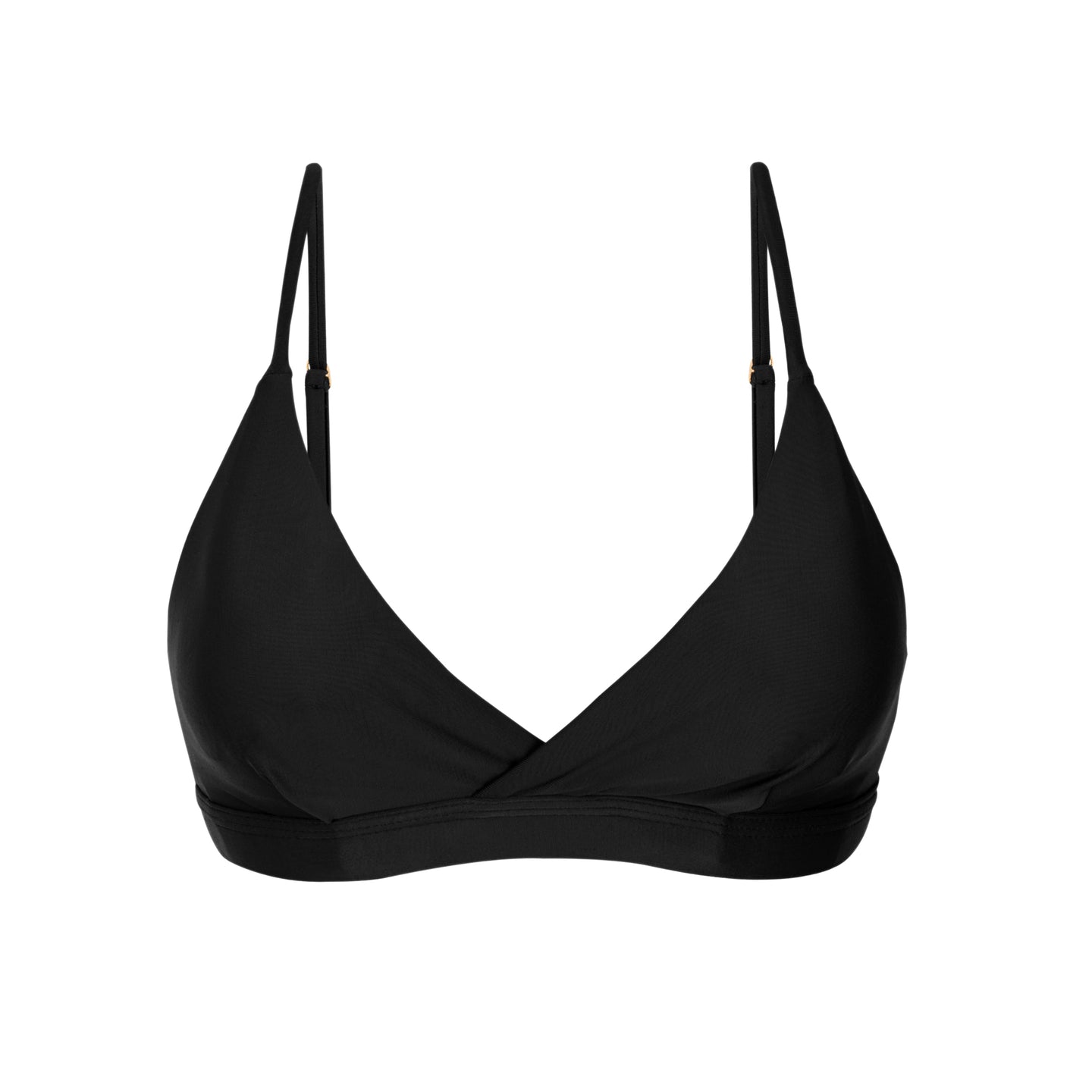 Product Front: Rio De Sol Top Bikini Top Touch-Black Paola
