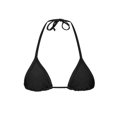 Product Front: Rio De Sol Top Bikini Top Touch-Black Tri-Mini